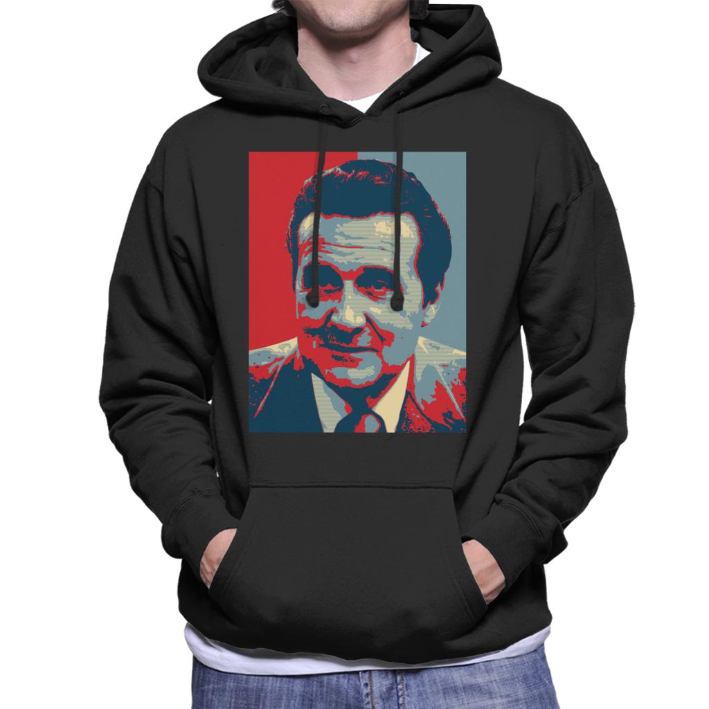 TV Times Patrick Macnee As Jon Steed In The New Avengers Men's Hooded Sweatshirt-ALL + EVERY