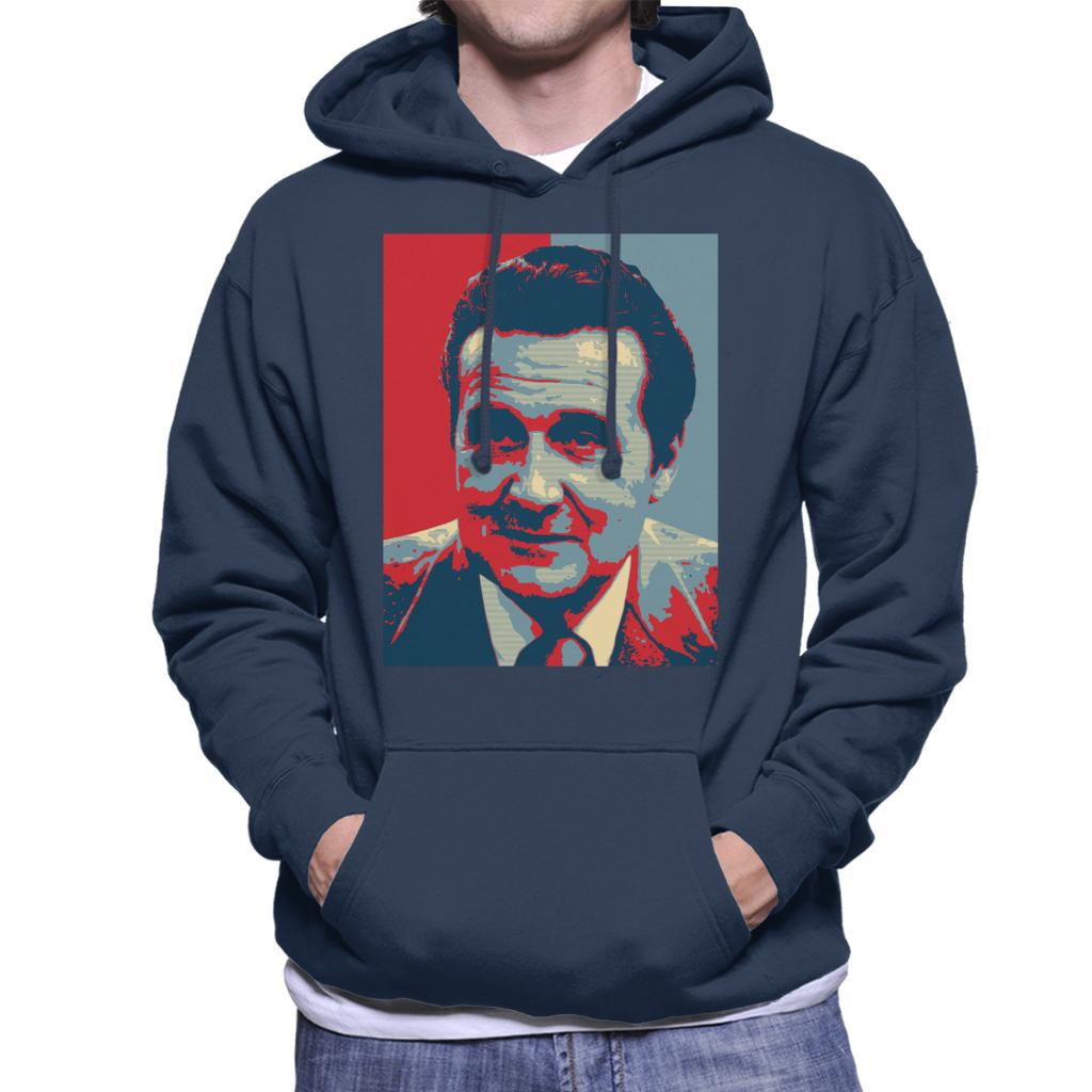 TV Times Patrick Macnee As Jon Steed In The New Avengers Men's Hooded Sweatshirt-ALL + EVERY