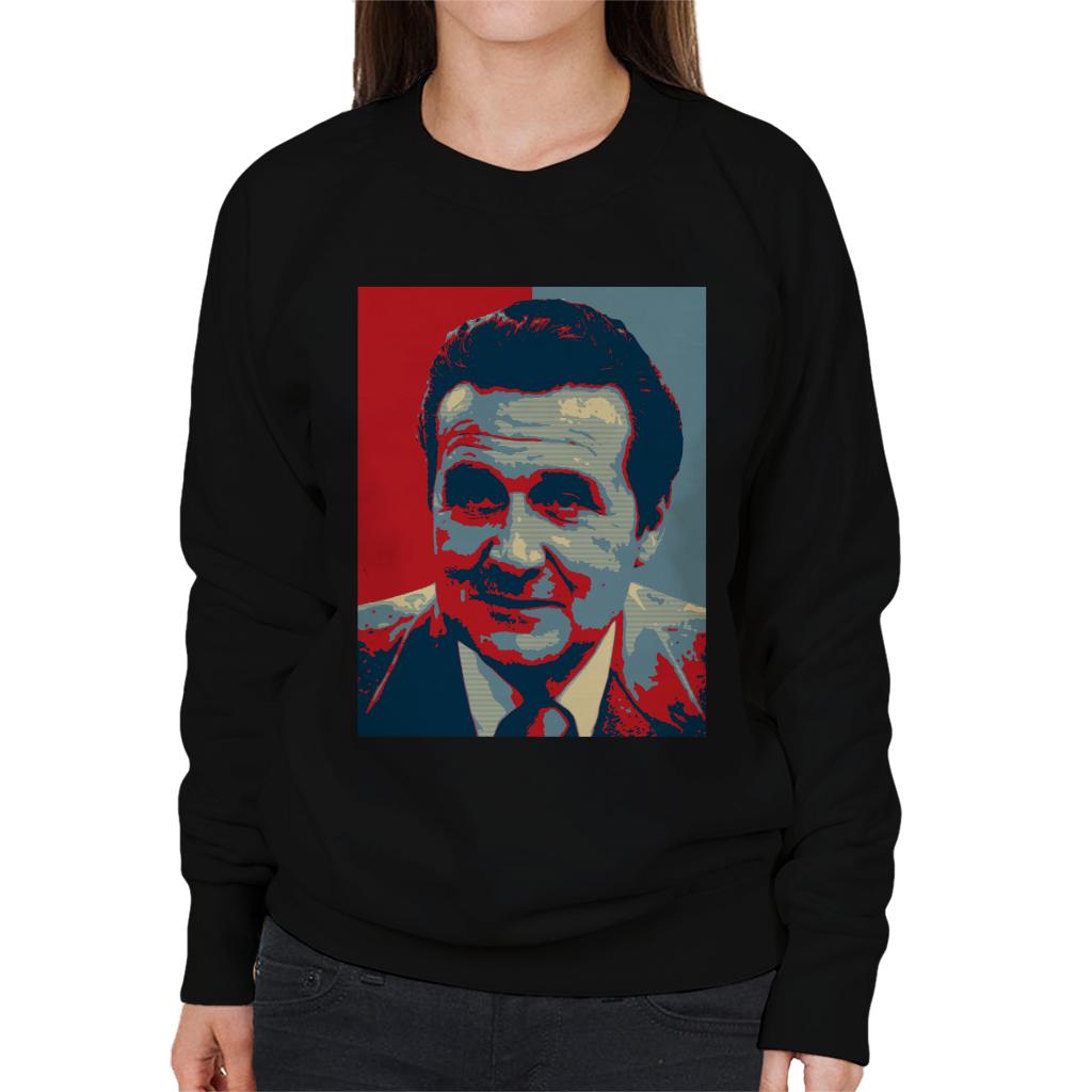 TV Times Patrick Macnee As Jon Steed In The New Avengers Women's Sweatshirt-ALL + EVERY