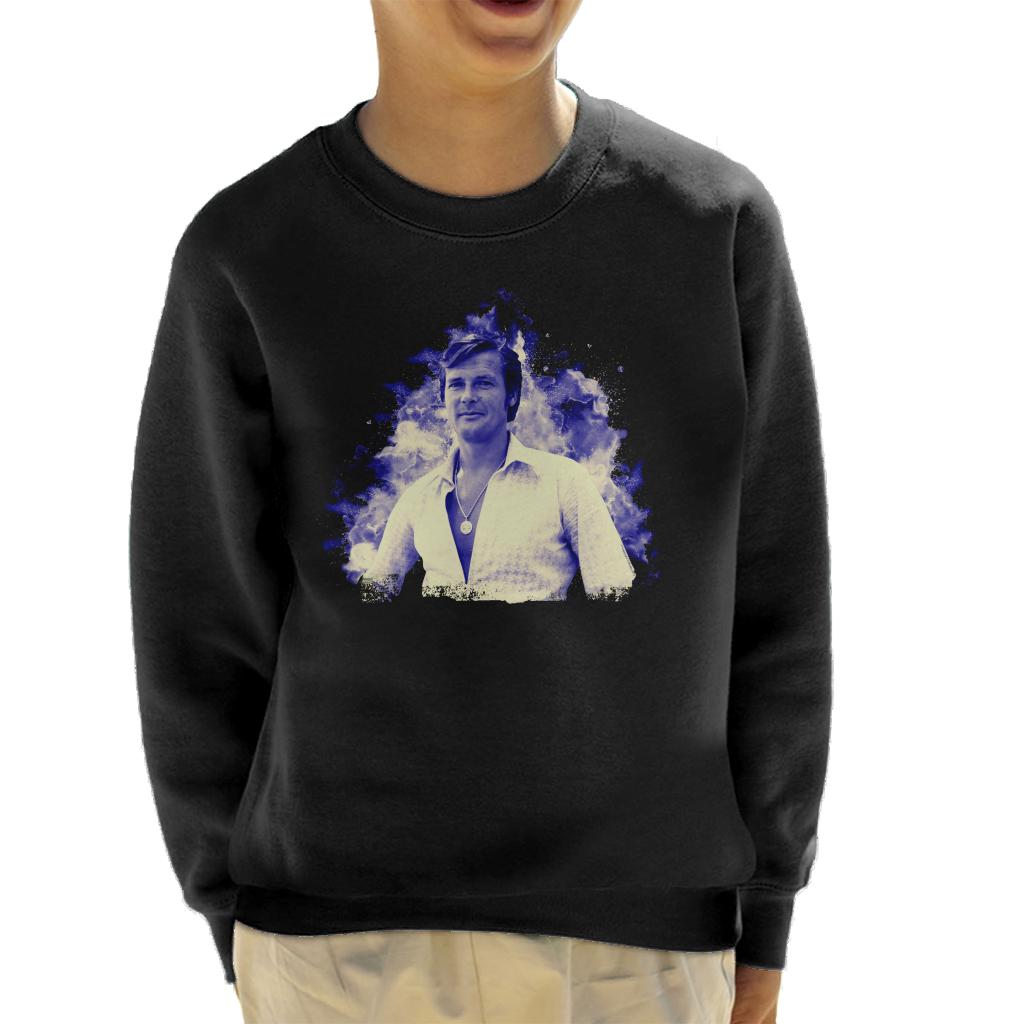 TV Times Roger Moore In The Persuaders Kids Sweatshirt-ALL + EVERY