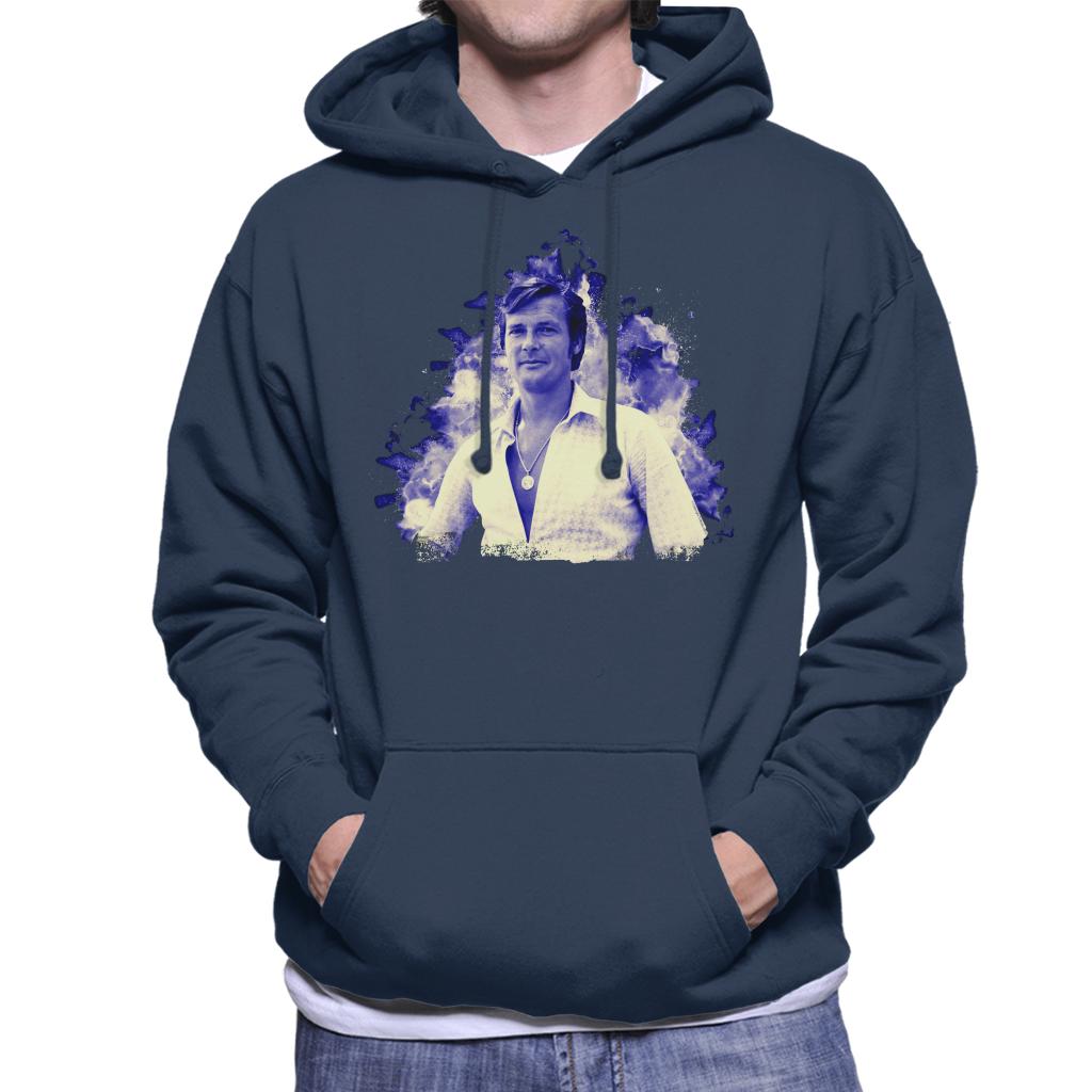 TV Times Roger Moore In The Persuaders Men's Hooded Sweatshirt-ALL + EVERY