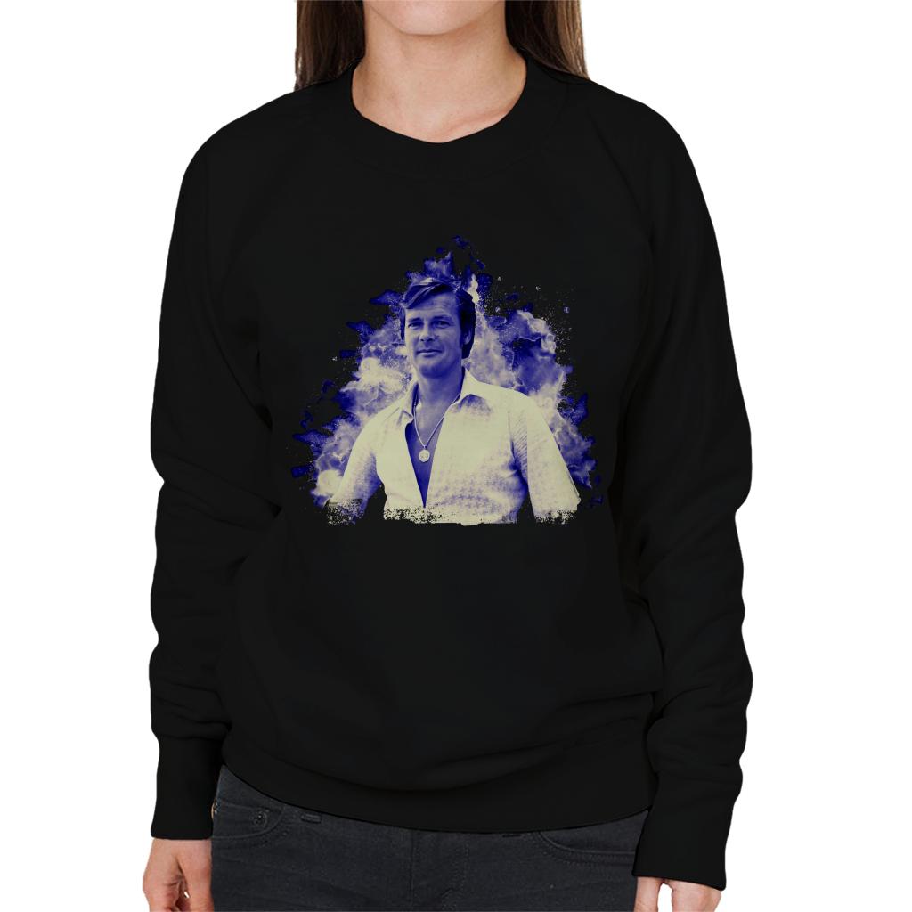 TV Times Roger Moore In The Persuaders Women's Sweatshirt-ALL + EVERY