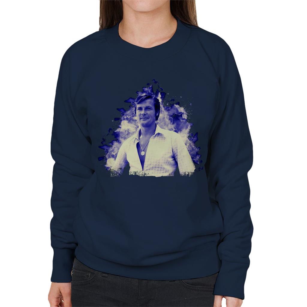 TV Times Roger Moore In The Persuaders Women's Sweatshirt-ALL + EVERY