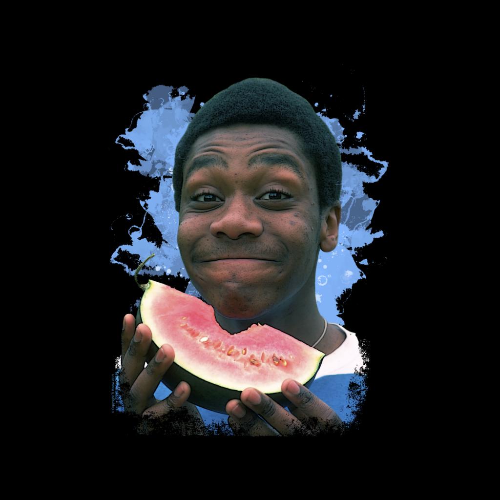 TV Times A Young Lenny Henry Eating A Watermelon Women's Hooded Sweatshirt-ALL + EVERY