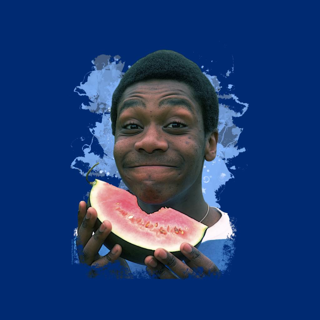 TV Times A Young Lenny Henry Eating A Watermelon Men's Hooded Sweatshirt-ALL + EVERY