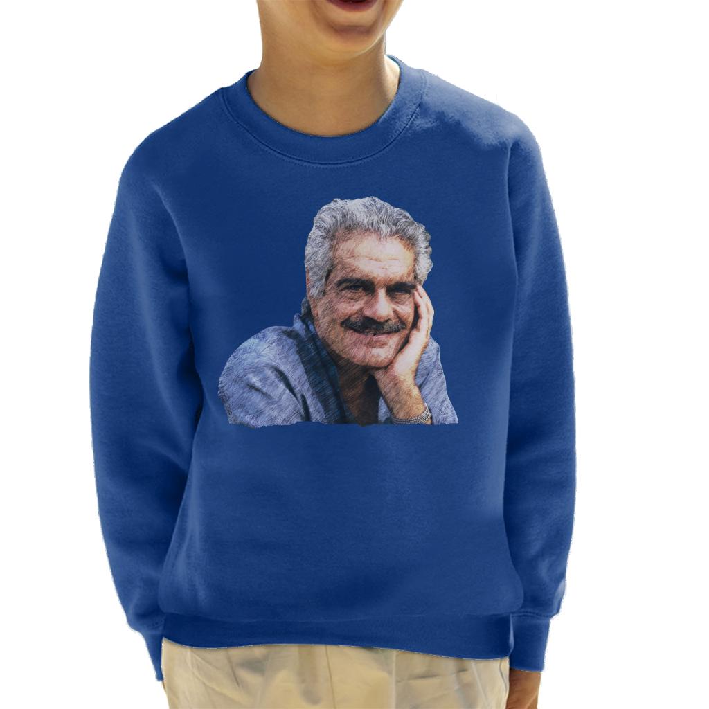 TV Times Actor Omar Sharif 1988 Kids Sweatshirt-ALL + EVERY