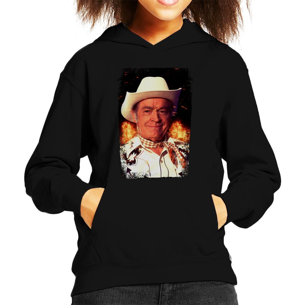 TV Times Bob Hope Cowboy 1978 Kids Hooded Sweatshirt-ALL + EVERY