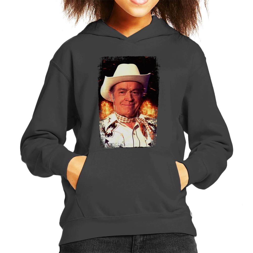 TV Times Bob Hope Cowboy 1978 Kids Hooded Sweatshirt-ALL + EVERY