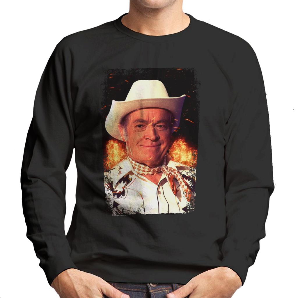 TV Times Bob Hope Cowboy 1978 Men's Sweatshirt-ALL + EVERY