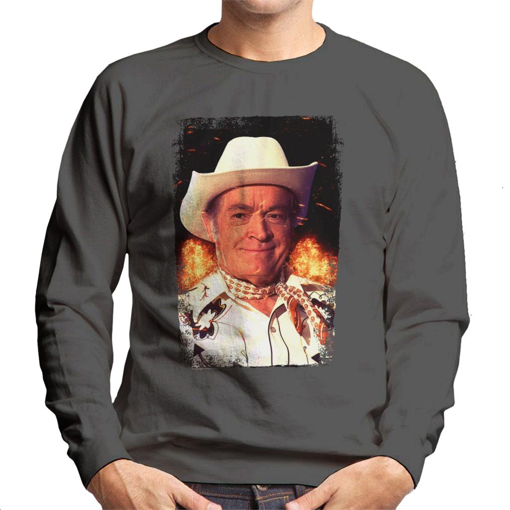 TV Times Bob Hope Cowboy 1978 Men's Sweatshirt-ALL + EVERY