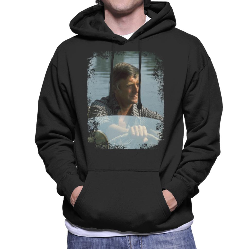 TV Times Michael Parkinson At The Helm Men's Hooded Sweatshirt-ALL + EVERY