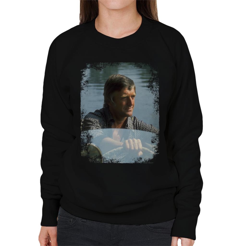 TV Times Michael Parkinson At The Helm Women's Sweatshirt-ALL + EVERY