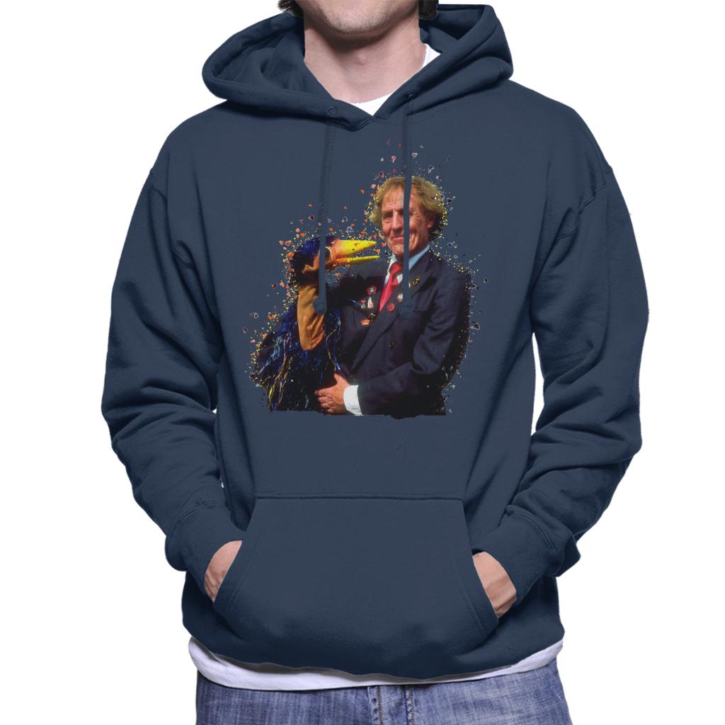 TV Times Rod Hull With Emu 1989 Men's Hooded Sweatshirt-ALL + EVERY