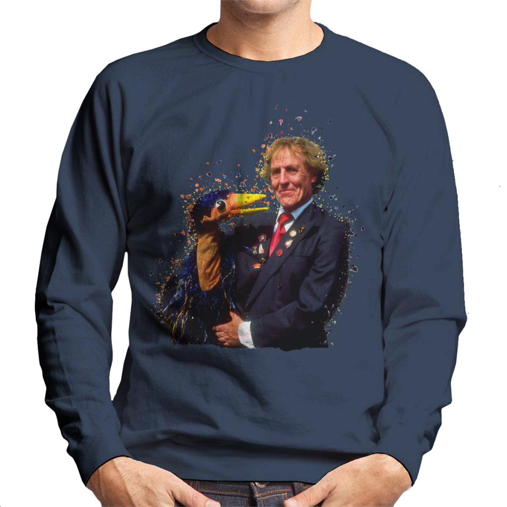 TV Times Rod Hull With Emu 1989 Men's Sweatshirt-ALL + EVERY