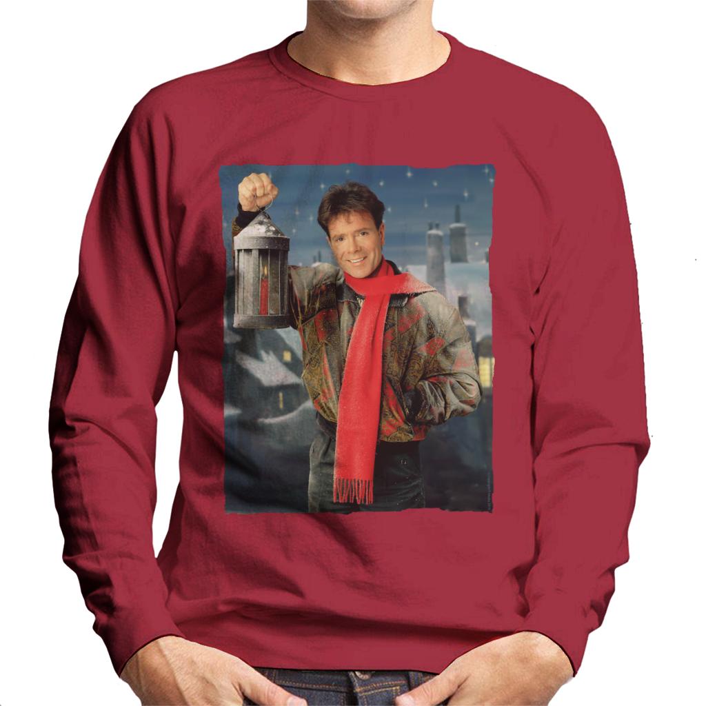 TV Times Cliff Richard Christmas Lantern 1990 Men's Sweatshirt-ALL + EVERY