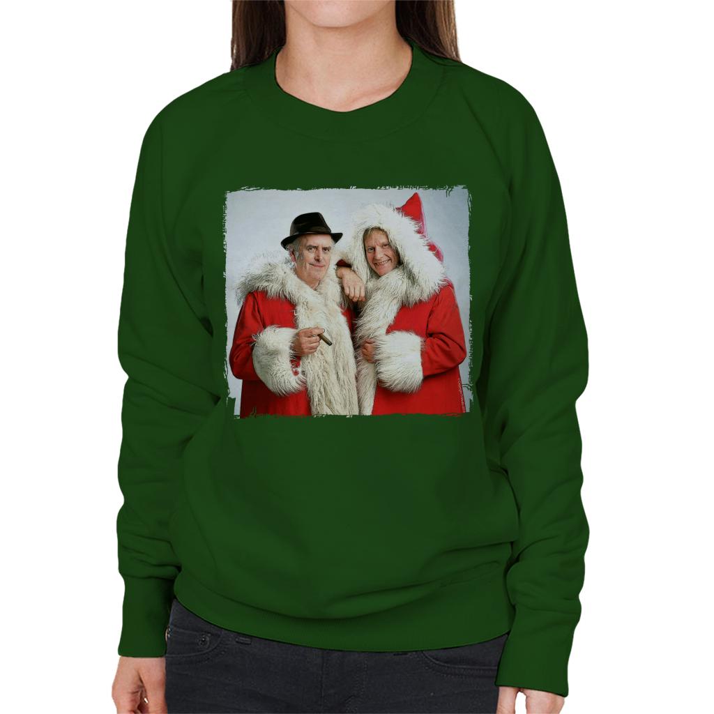 TV Times Minder Cast Father Christmas 1989 Women's Sweatshirt-ALL + EVERY