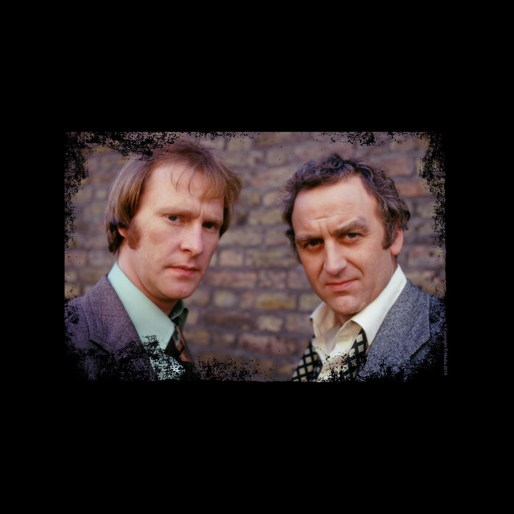 TV Times John Thaw And Dennis Waterman The Sweeney Men's Hooded Sweatshirt-ALL + EVERY