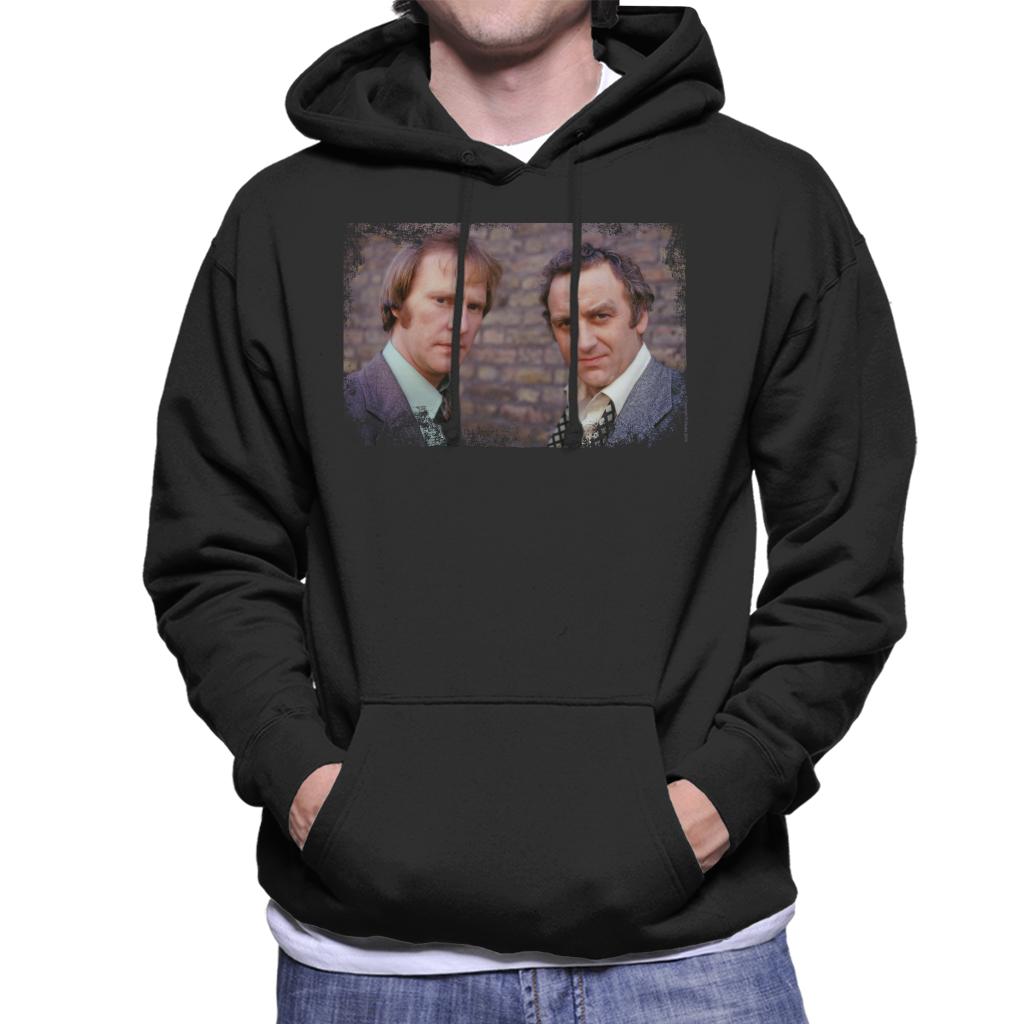 TV Times John Thaw And Dennis Waterman The Sweeney Men's Hooded Sweatshirt-ALL + EVERY