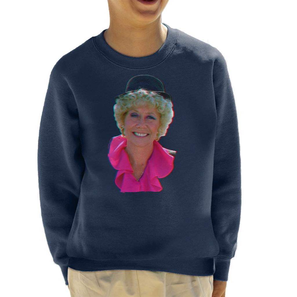 TV Times Vera Duckworth Played By Elizabeth Dawn Coronation Street Kids Sweatshirt-ALL + EVERY