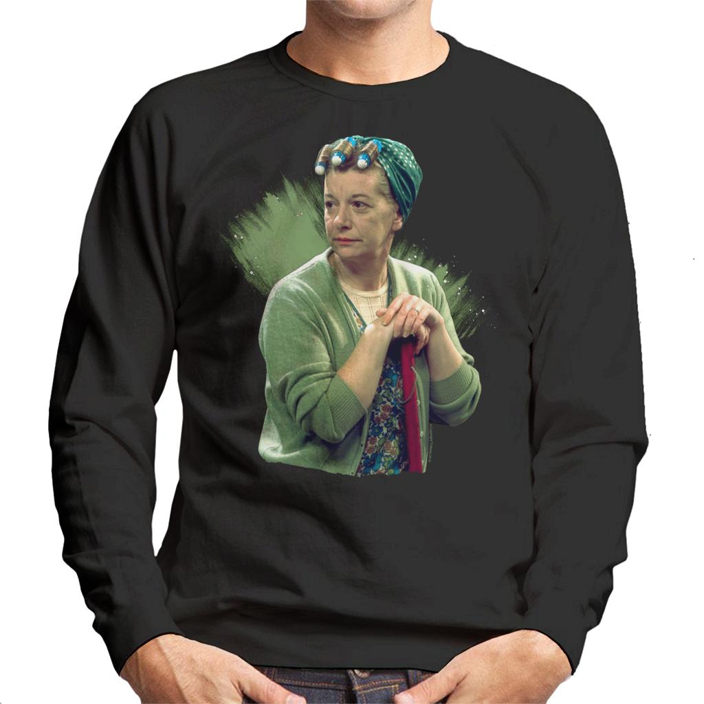 TV Times Hilda Ogden Played By Jean Alexander Coronation Street 1975 Men's Sweatshirt-ALL + EVERY