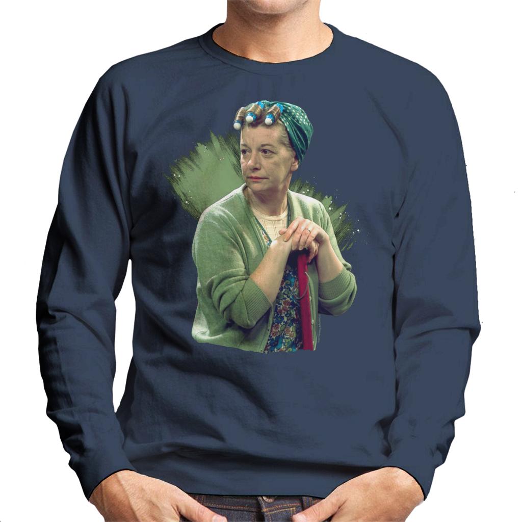 TV Times Hilda Ogden Played By Jean Alexander Coronation Street 1975 Men's Sweatshirt-ALL + EVERY