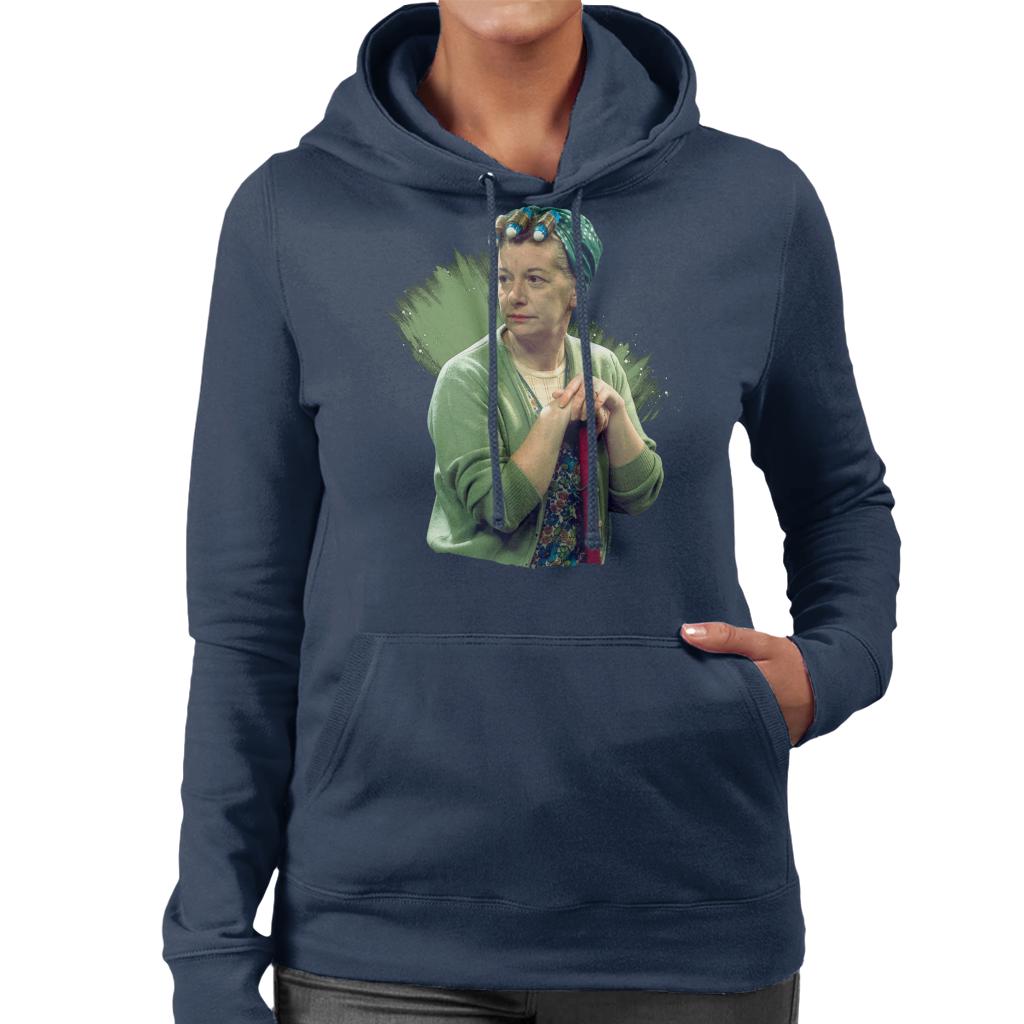 TV Times Hilda Ogden Played By Jean Alexander Coronation Street 1975 Women's Hooded Sweatshirt-ALL + EVERY