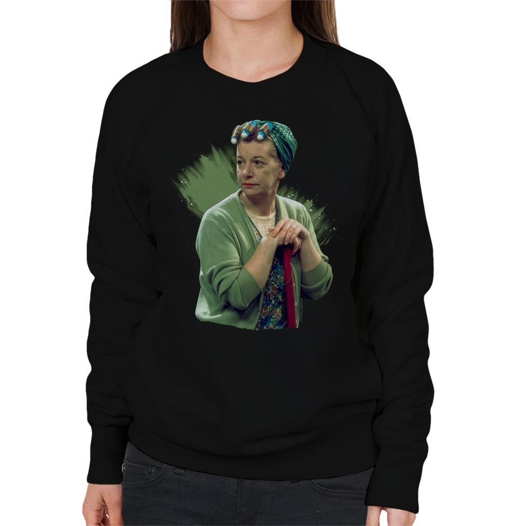 TV Times Hilda Ogden Played By Jean Alexander Coronation Street 1975 Women's Sweatshirt-ALL + EVERY