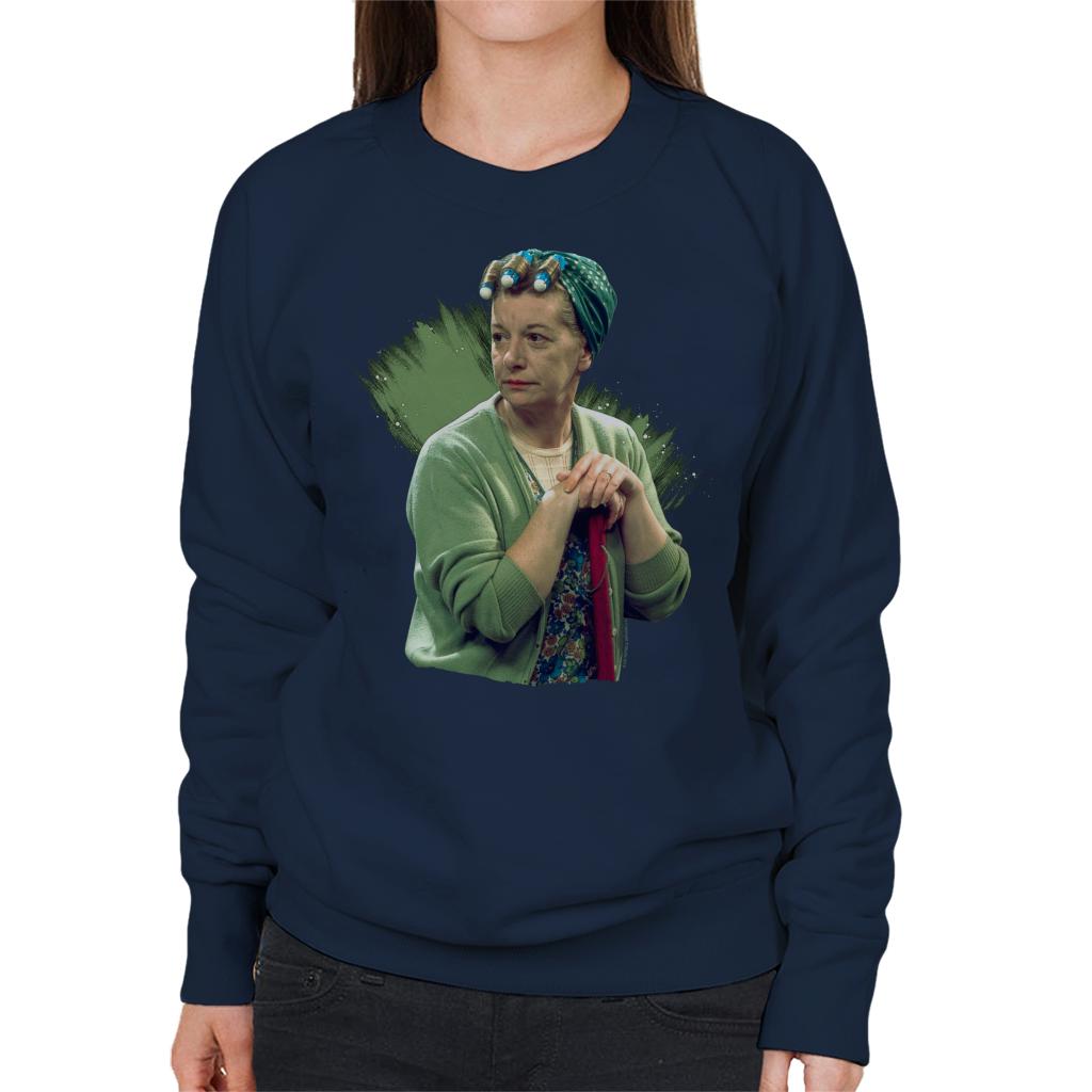 TV Times Hilda Ogden Played By Jean Alexander Coronation Street 1975 Women's Sweatshirt-ALL + EVERY