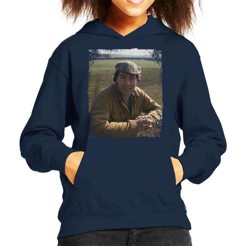 TV Times Jack Sugden As Played By Clive Hornby Emmerdale Kids Hooded Sweatshirt-ALL + EVERY