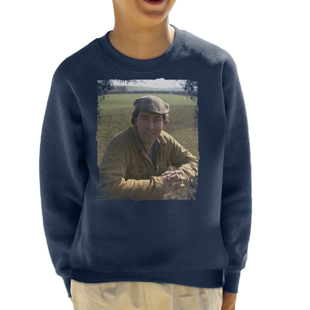 TV Times Jack Sugden As Played By Clive Hornby Emmerdale Kids Sweatshirt-ALL + EVERY