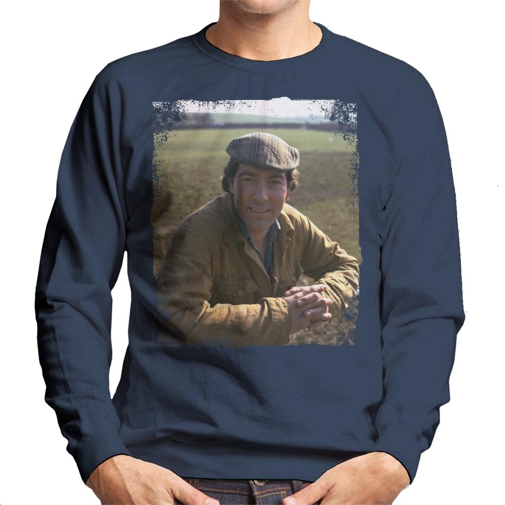 TV Times Jack Sugden As Played By Clive Hornby Emmerdale Men's Sweatshirt-ALL + EVERY