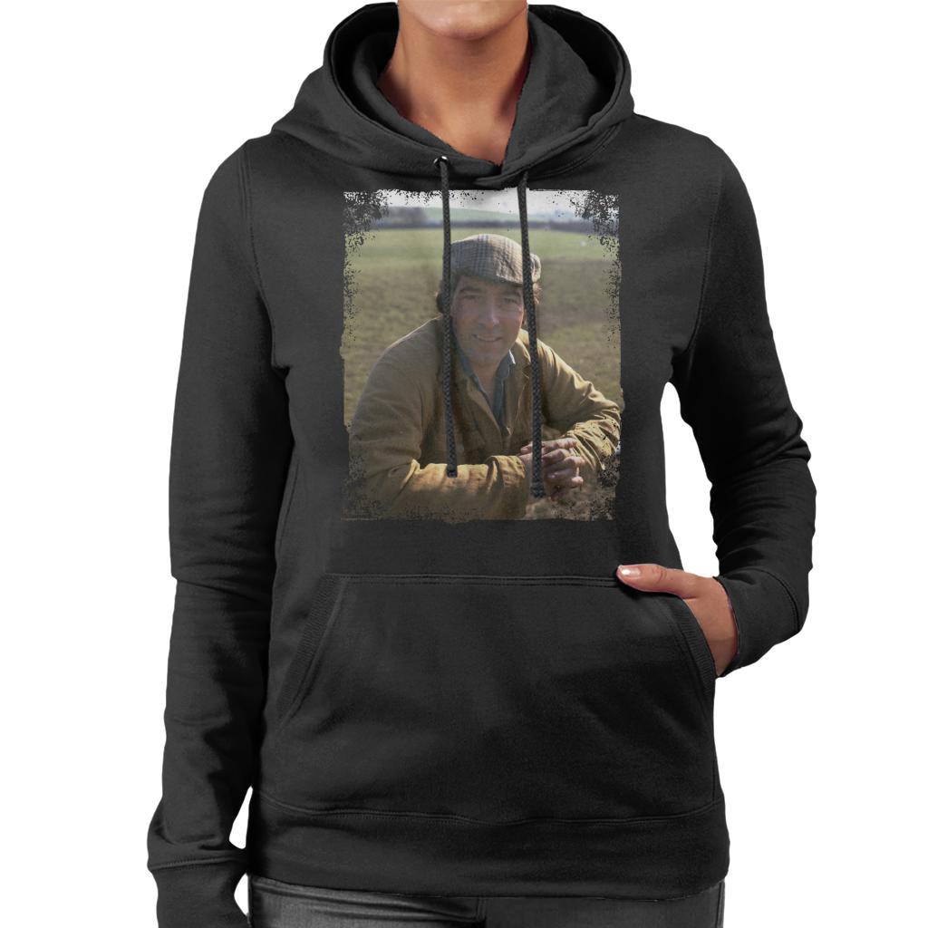 TV Times Jack Sugden As Played By Clive Hornby Emmerdale Women's Hooded Sweatshirt-ALL + EVERY