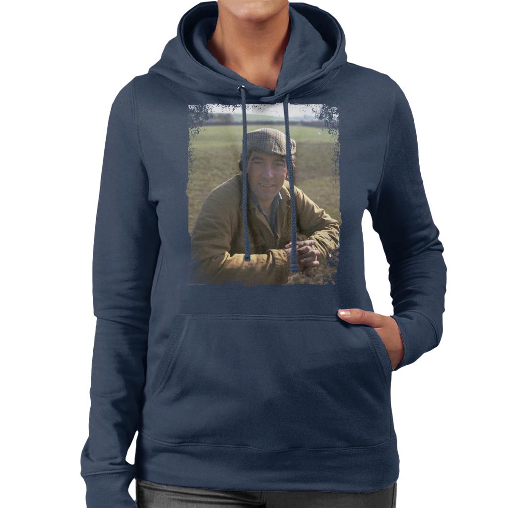 TV Times Jack Sugden As Played By Clive Hornby Emmerdale Women's Hooded Sweatshirt-ALL + EVERY