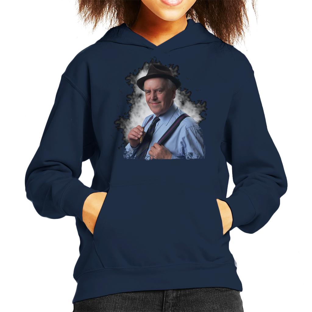 TV Times George Cole As Arthur In TV Series Minder Kids Hooded Sweatshirt-ALL + EVERY