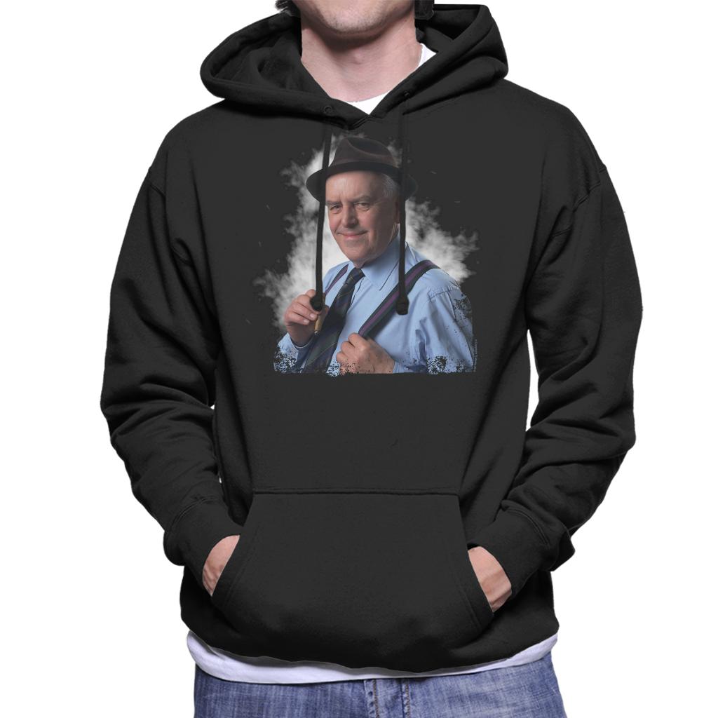 TV Times George Cole As Arthur In TV Series Minder Men's Hooded Sweatshirt-ALL + EVERY