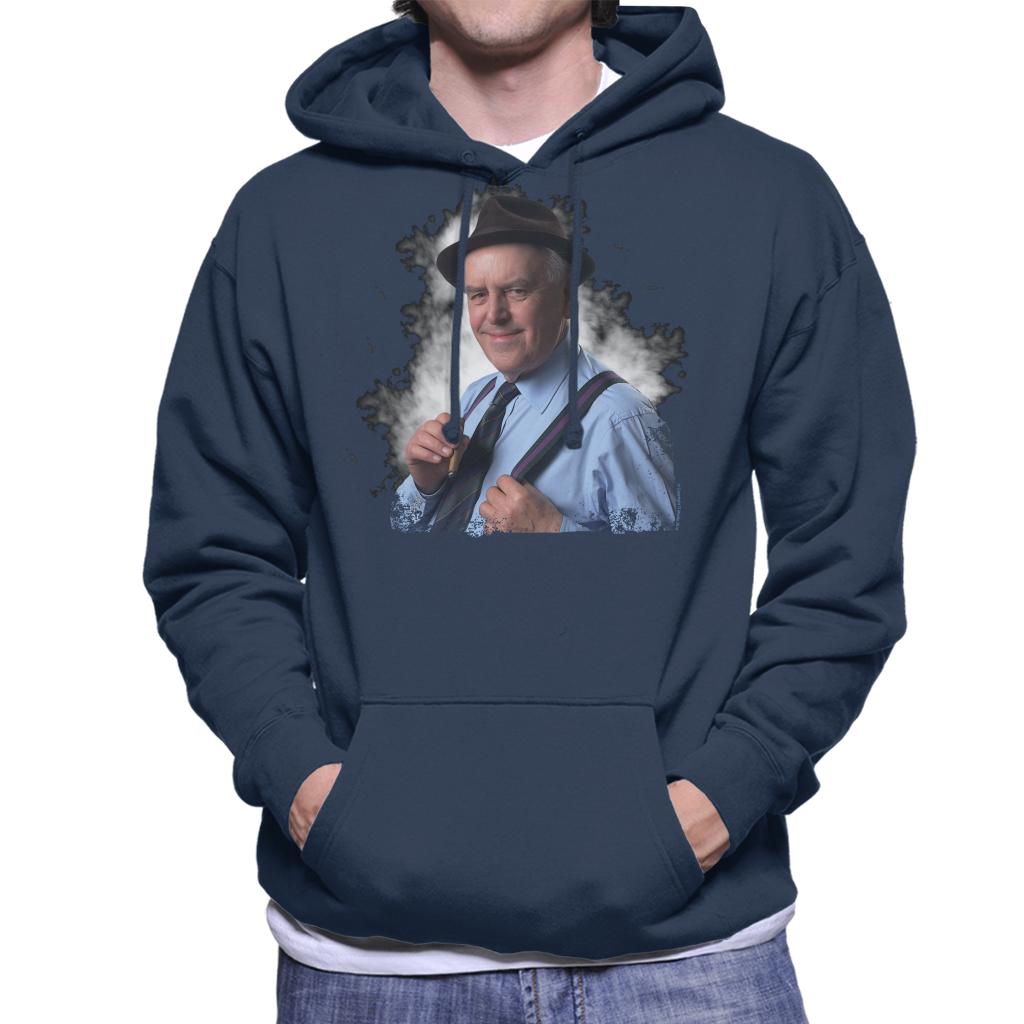 TV Times George Cole As Arthur In TV Series Minder Men's Hooded Sweatshirt-ALL + EVERY