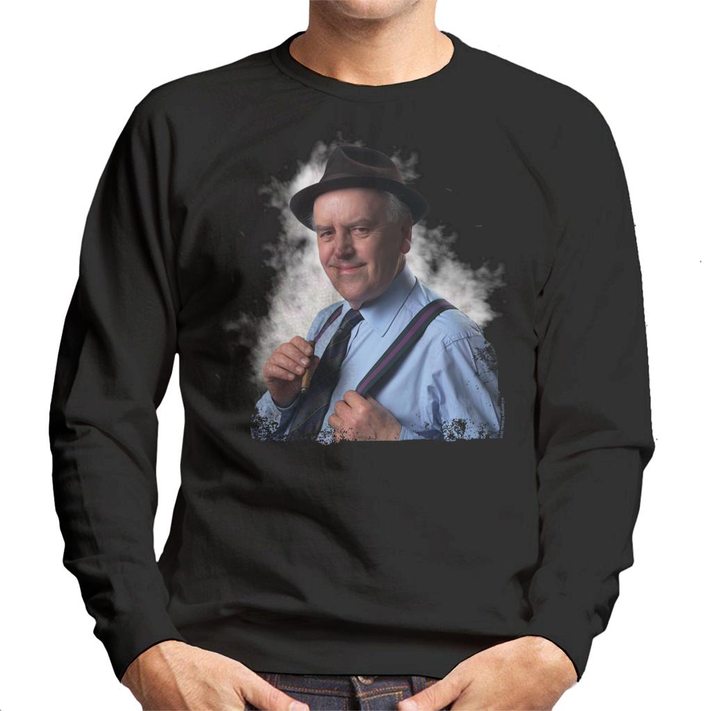 TV Times George Cole As Arthur In TV Series Minder Men's Sweatshirt-ALL + EVERY