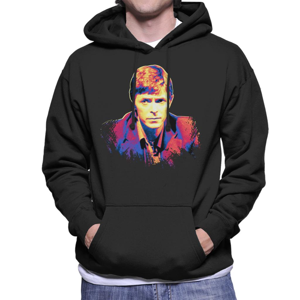 TV Times David Bowie Bing Crosby Show 1977 Pop Art Stylised Men's Hooded Sweatshirt-ALL + EVERY