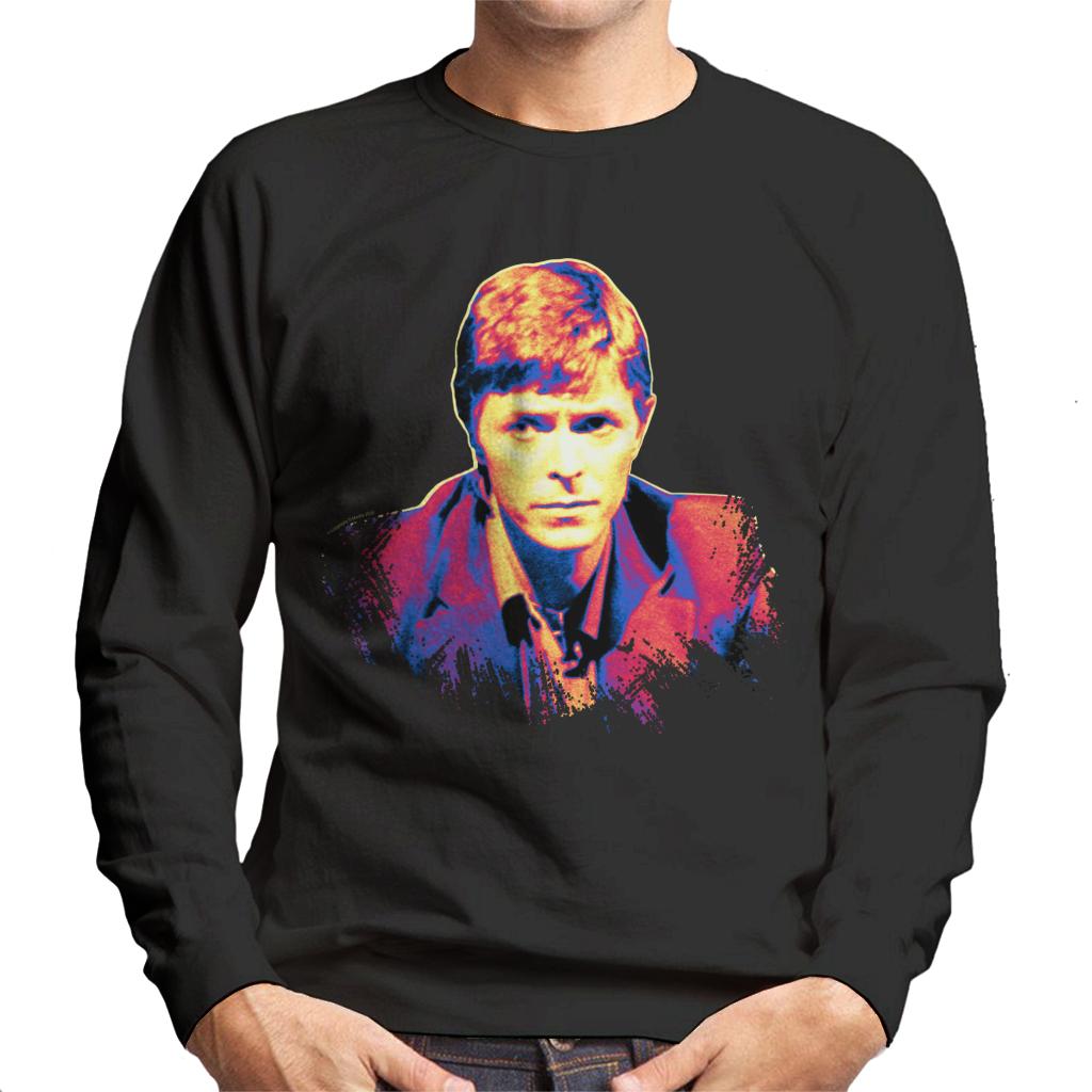 TV Times David Bowie Bing Crosby Show 1977 Pop Art Stylised Men's Sweatshirt-ALL + EVERY