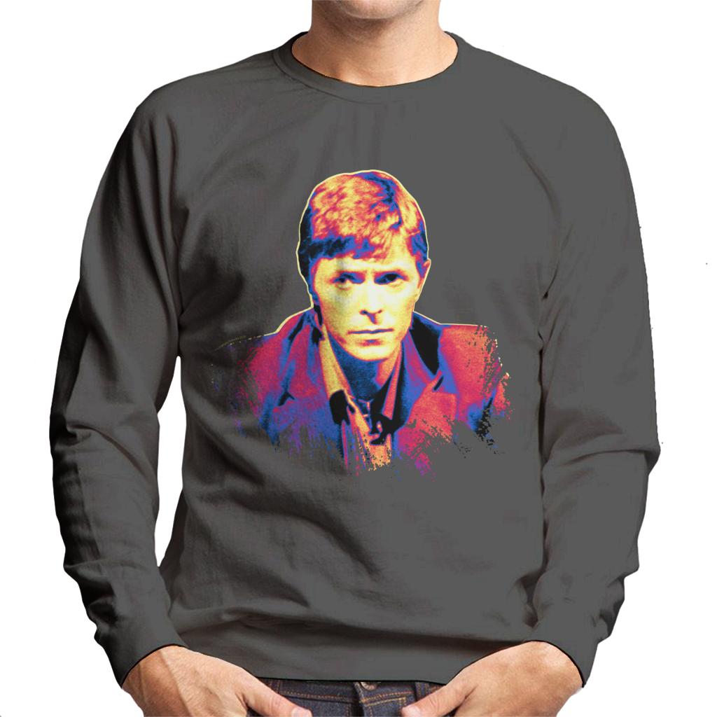 TV Times David Bowie Bing Crosby Show 1977 Pop Art Stylised Men's Sweatshirt-ALL + EVERY