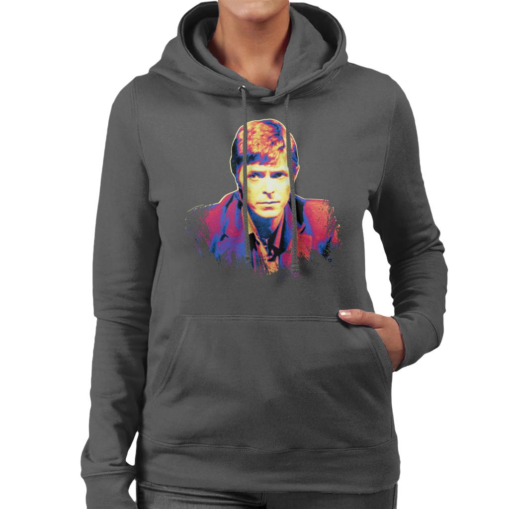 TV Times David Bowie Bing Crosby Show 1977 Pop Art Stylised Women's Hooded Sweatshirt-ALL + EVERY