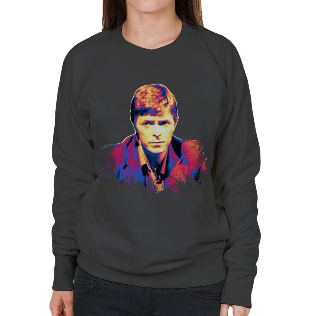 TV Times David Bowie Bing Crosby Show 1977 Pop Art Stylised Women's Sweatshirt-ALL + EVERY