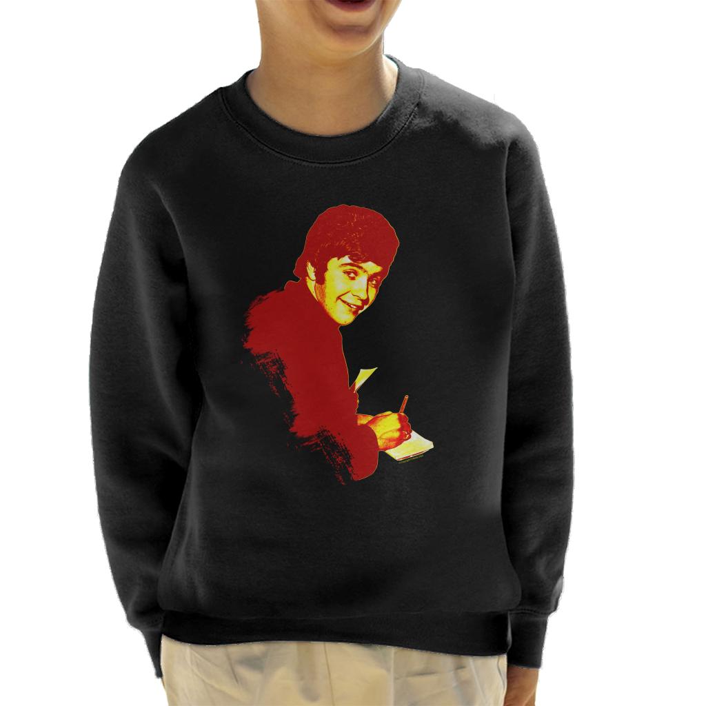 TV Times David Essex Signing Autographs Pop Art Stylised Kids Sweatshirt-ALL + EVERY