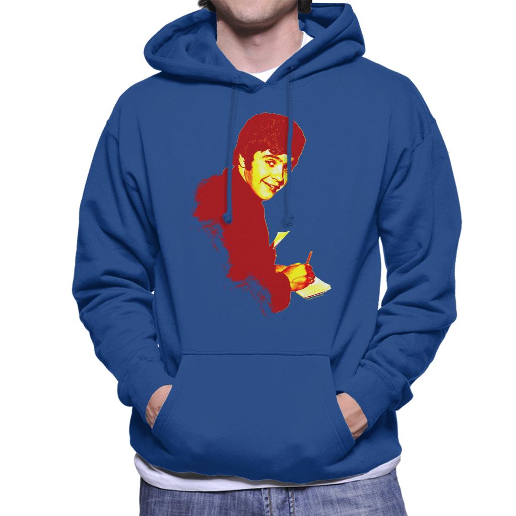 TV Times David Essex Signing Autographs Pop Art Stylised Men's Hooded Sweatshirt-ALL + EVERY