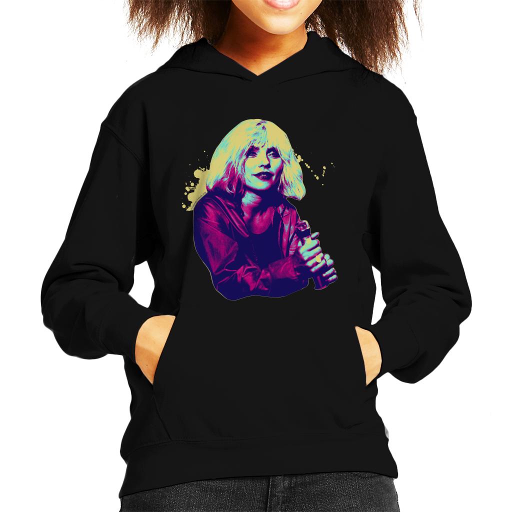 TV Times Debbie Harry Muppet Show 1981 Pop Art Stylised Kids Hooded Sweatshirt-ALL + EVERY