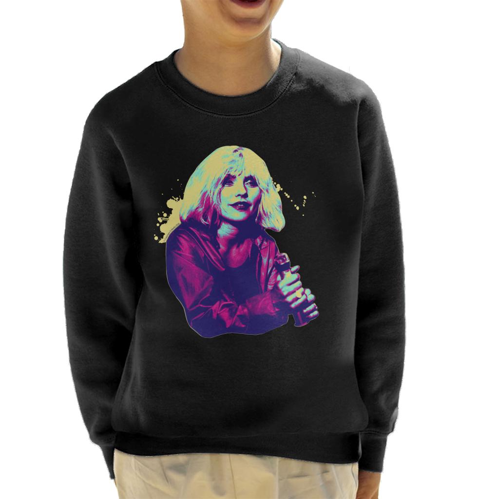 TV Times Debbie Harry Muppet Show 1981 Pop Art Stylised Kids Sweatshirt-ALL + EVERY