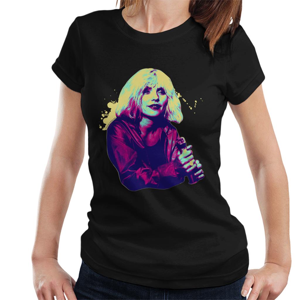 TV Times Debbie Harry Muppet Show 1981 Pop Art Stylised Women's T-Shirt-ALL + EVERY