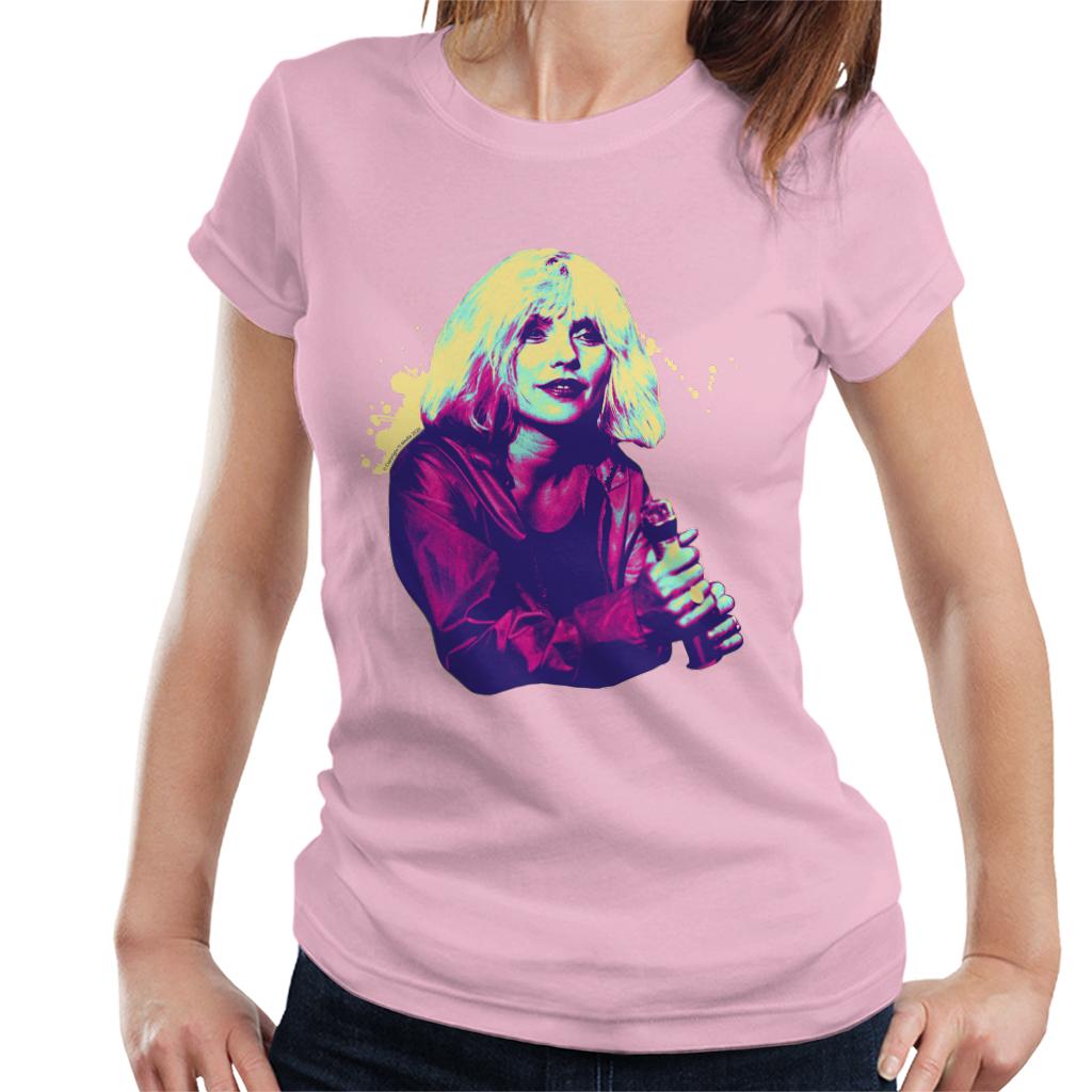 TV Times Debbie Harry Muppet Show 1981 Pop Art Stylised Women's T-Shirt-ALL + EVERY