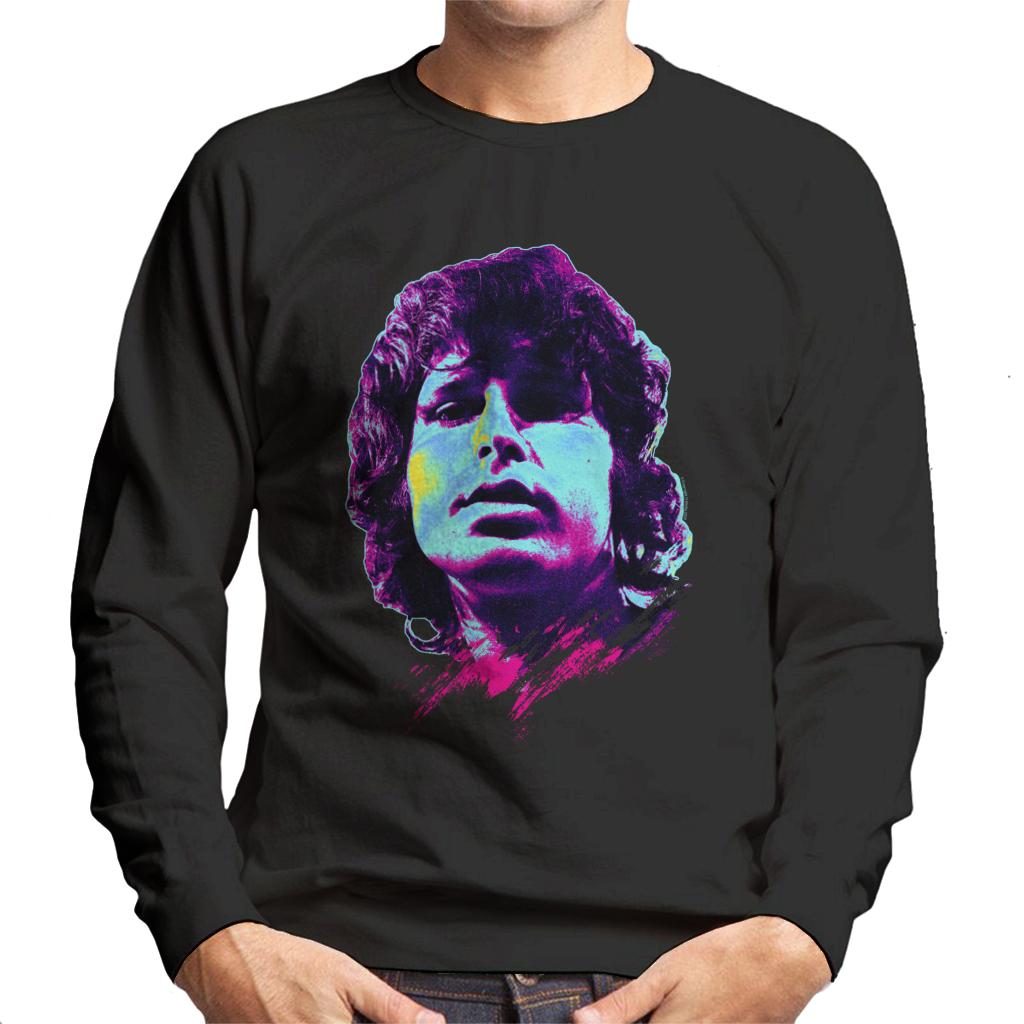 TV Times Jim Morrison Retro Pop Art Stylised Men's Sweatshirt-ALL + EVERY