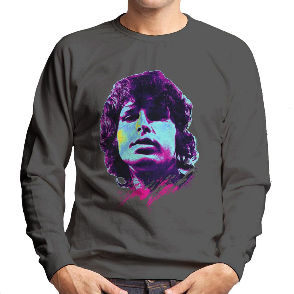 TV Times Jim Morrison Retro Pop Art Stylised Men's Sweatshirt-ALL + EVERY